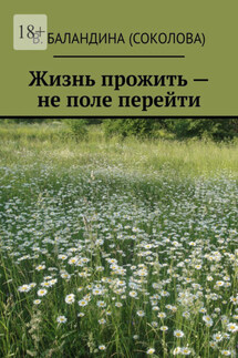 Жизнь прожить – не поле перейти