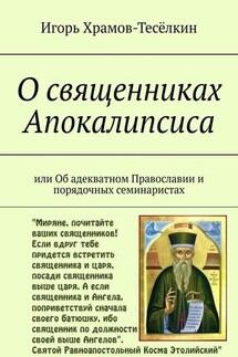 О священниках Апокалипсиса. Или Об адекватном Православии и порядочных семинаристах