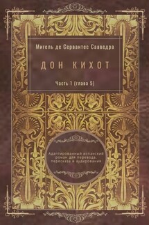 Дон Кихот. Часть 1 (глава 5). Адаптированный испанский роман для перевода, пересказа и аудирования