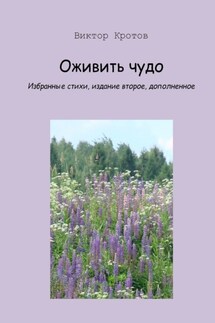 Оживить чудо. Избранные стихи, издание второе, дополненное