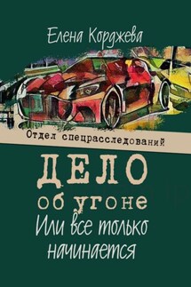 Дело об угоне, или Всё только начинается. Отдел спецрасследований